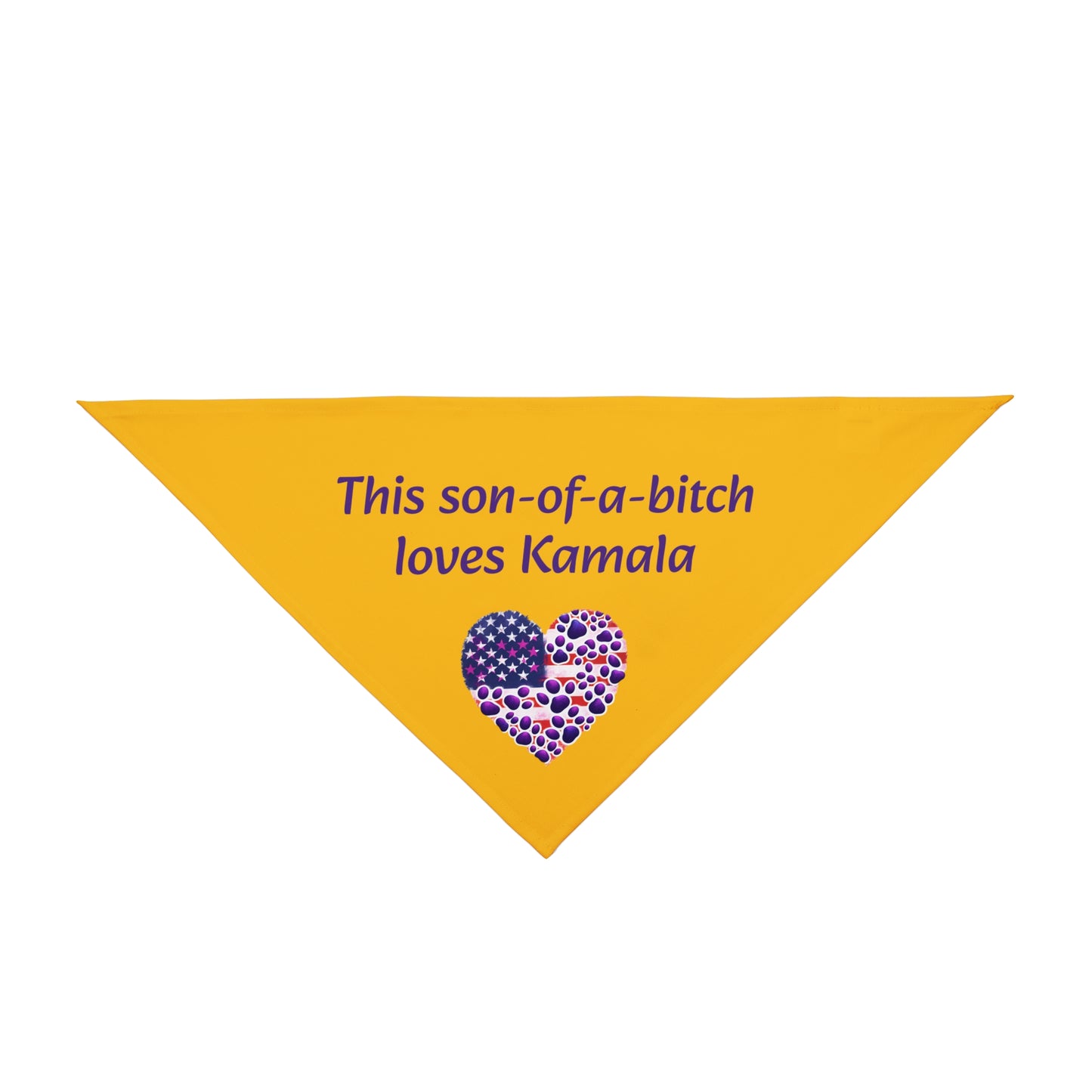 Pet Bandana - Good Boy Loves Kamala